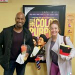 Sierra Boggess Instagram - @alanhgreen and I have been waiting to see @thecolorpurple movie together since it was announced. We finally got to see it this afternoon and it was absolutely incredible. The performances are all across the board exquisite and the film is the perfect blend of the musical and the movie and the novel…. It really took us on the emotional ride that we always feel every time we’ve seen an iteration of this piece. Please go see it if you can…. It’s hard to describe in words because it’s just EVERYTHING 😭💜💐 #colorpurple #movie