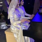 Sierra Boggess Instagram - With just 4 more performances left of @barrymanilowofficial and @brucehsussman @harmonyanewmusical and on this #flashbackfriday I want to take a minute to acknowledge and honor the folks who did the off broadway first ever New York City production of this piece!!!! History rewrites itself quickly when there’s such success surrounding a new work and it’s important to truly acknowledge the awesomeness of the truth of how it got where it is!! We worked our asses off making something special together downtown so it could have a life uptown!!!! Here’s to our off broadway family with IMMENSE gratitude for the work we did together led by our director @warrencarlyle 🥹👏🥳