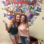 Sierra Boggess Instagram - It’s a swipe thru the years…. I can’t imagine my life without the human that is @pet305 who has been my ride or die since our freshman year of college!!!!!!!!! HAPPY BIRTHDAY to the most amazing BFF on the planet!!! Supermodel documentary hour activated. And for those of you in the Chicago area check out @stagedoorfinearts the company she founded and makes magical theatre dreams come true at!!!!!!!