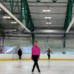 Sierra Boggess Instagram - I’ll always find a way back to the ice 🧊⛸️ #iceskating #figureskater #broadway #cantstopwontstop #ontheedge Manhattan, New York