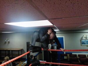 Simon Musk Instagram - Throwback Thursday: Testing the possible limitations of one of the less glamorous venues in British wrestling. Some random pub in Birmingham, 2012.

#wwe #ligero #nxtuk #nxt #wrestling #throwbackthursday #tbt #professionalathlete