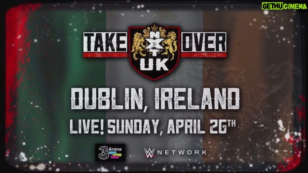 Simon Musk Instagram - ‪More history made by NXT UK! ‪Our first TakeOver in Ireland!‬ ‪April 26th, Dublin, We Are NXT UK 🇮🇪‬ ‪#nxtuk #wwe #takeover #dublin #ireland #ligero #wrestling #wwenetwork