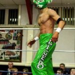 Simon Musk Instagram - Throwback Thursday: About 8 stone, fake tanned, and sporting the highest waisted pleather trousers in human history. January 2010, Gerry Norton Promotions, Creswell. #wwe #ligero #nxtuk #nxt #wrestling #throwbackthursday #tbt #pleatherleggings