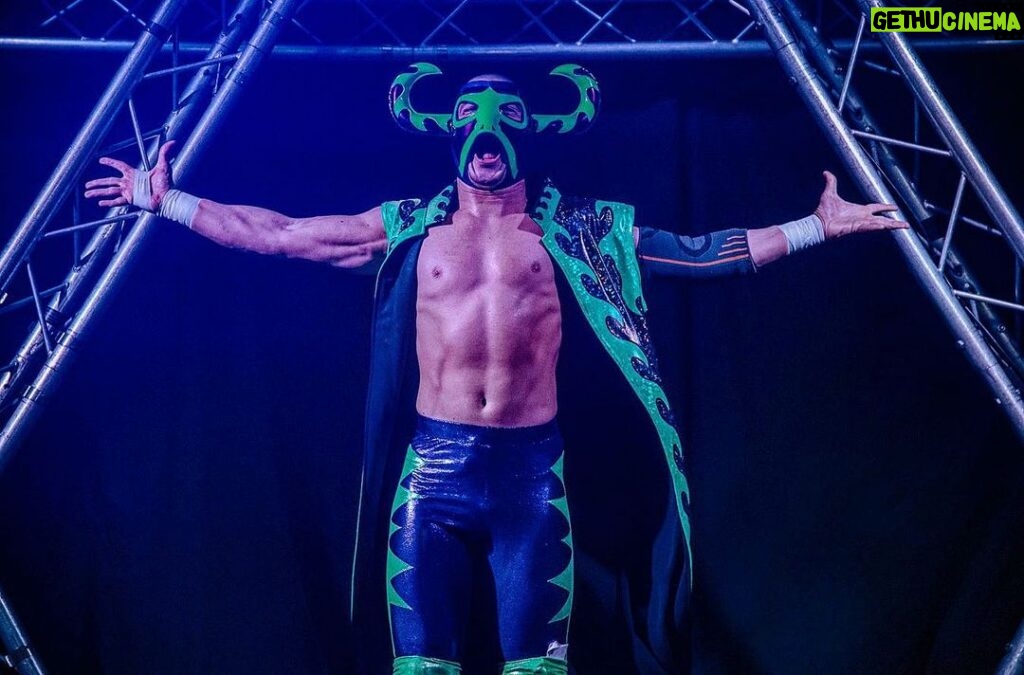 Simon Musk Instagram - Surprise return at Progress Wrestling Chapter 100 last month. Obviously had to jump off something. #wwe #ligero #nxtuk #nxt #wrestling #progress #progresswrestling #100 #professionalathlete