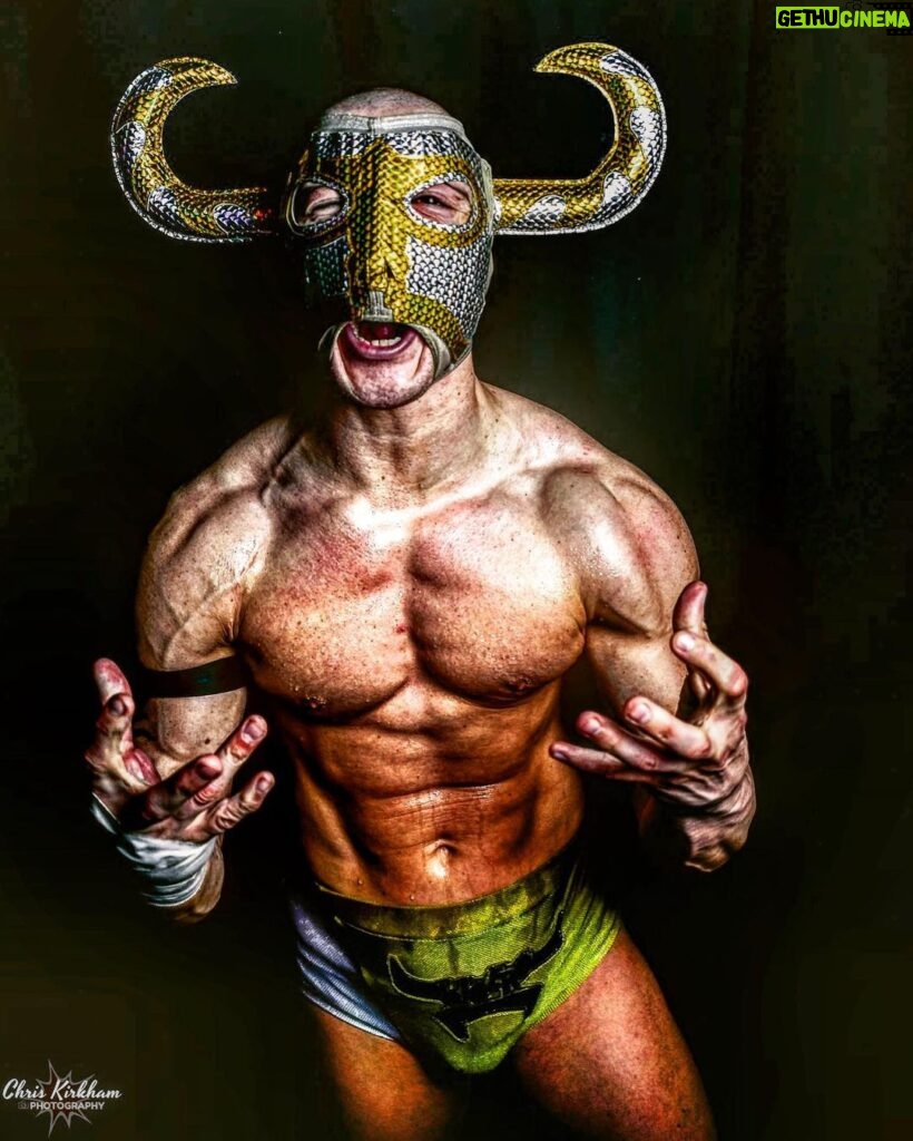 Simon Musk Instagram - Thanks to Kirkham Photography for this gift. A photo of me clearly begging for some birthday cake. Or any food with flavour in it. 🎂 🎉 #wwe #ligero #nxtuk #nxt #wrestling #birthday #birthdaycake #birthdaycelebration #professionalathlete