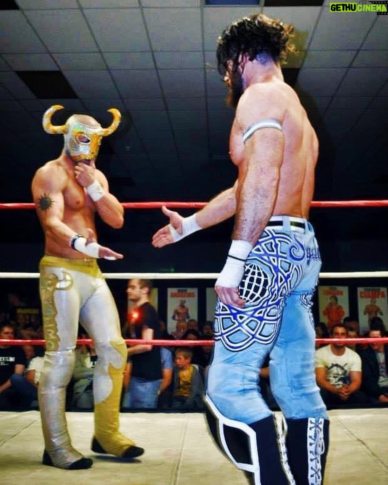 Simon Musk Instagram - Throwback Thursday: Only ever singles encounter with Matt Sydal/Evan Bourne. Southside Wrestling, Nottingham, 2015. #wwe #ligero #nxtuk #nxt #wrestling #throwbackthursday #tbt #mattsydal #evanbourne #nottingham #2015