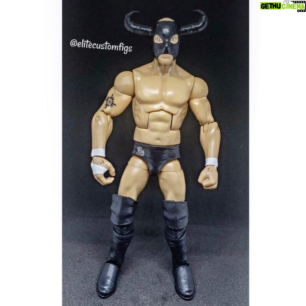 Simon Musk Instagram - A big thank you to Elite Custom Figures for making this very cool custom action figure! #wwe #ligero #nxtuk #nxt #wrestling #actionfigure #professionalathlete