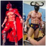 Simon Musk Instagram – Throwback Thursday: 2 of my favourite pairs of gear I’ve worn. Being a huge video game fan, I loved how well these Super Mario and Pac-Man attires came off! 🕹 
#wwe #ligero #nxtuk #nxt #wrestling #throwbackthursday #tbt #videogames #supermario #pacman #professionalathlete