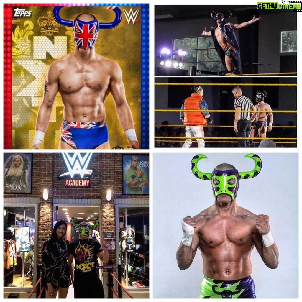Simon Musk Instagram - 2 years ago today, I started my dream job. Some highlights from the second year. #wwe #ligero #nxtuk #nxt #wrestling #professionalathlete