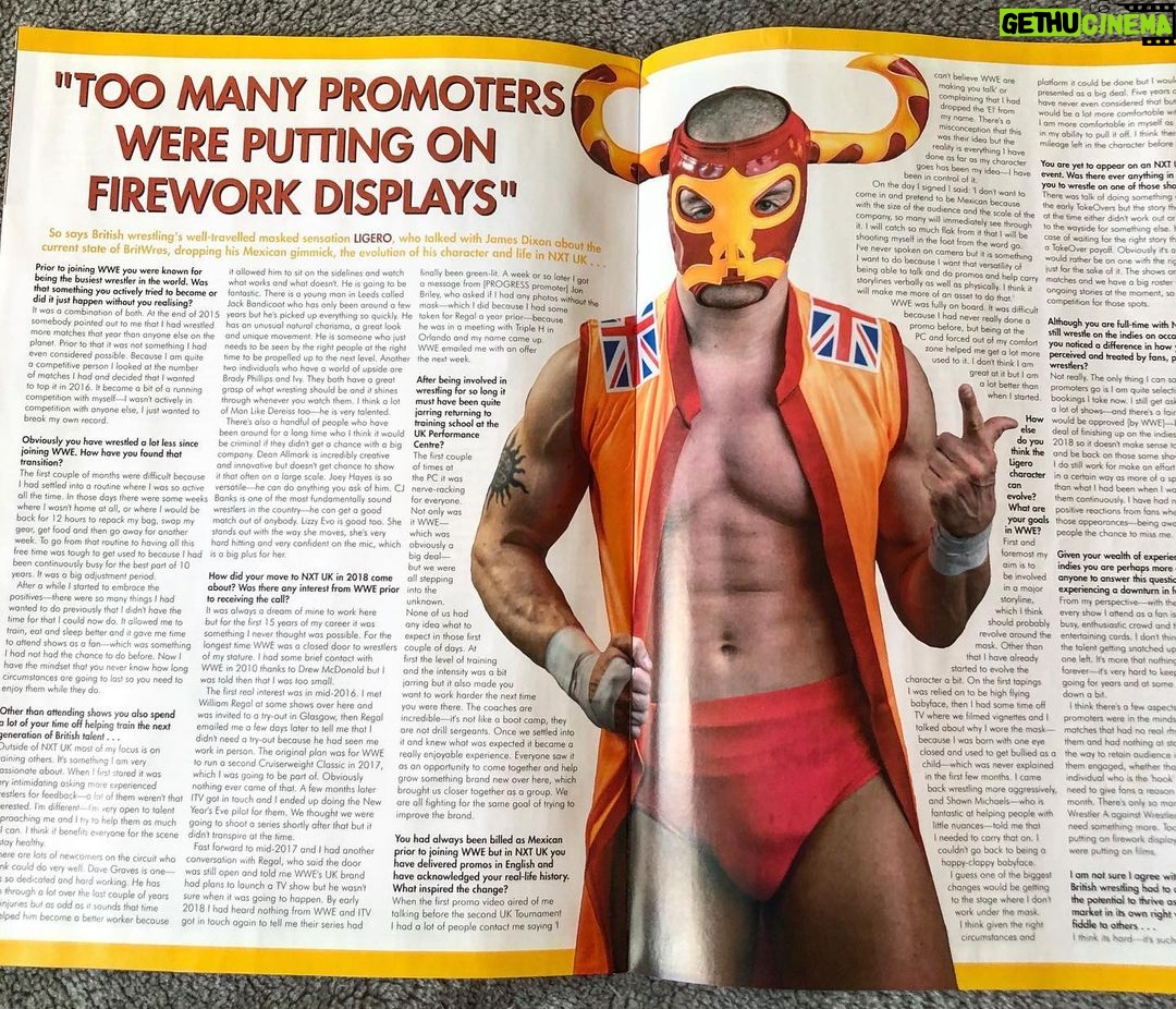 Simon Musk Instagram - Check out the new issue of WrestleTalk Magazine for a 3 page interview where I discuss all things NXT UK, British wrestling and who to watch, and the adjustment from being the worlds busiest wrestler to living out a dream in WWE. Available in newsagents and online! #wwe #ligero #nxtuk #nxt #wrestling #wrestletalk #magazine #interview #wrestler