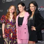 Simone Kessell Instagram - About last night 🖤Thanks for having us @paleycenter The sexiest vintage dress by @isabellesaubadu ❣️@katrinakleinmakeup @clarissanya thank you for such beautiful and effortless hair and make up @yellowjackets @showtime