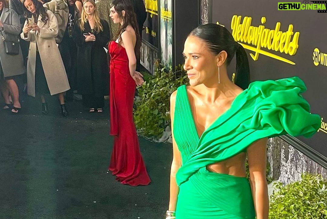 Simone Kessell Instagram - What a night celebrating S2 of #yellowjackets β¨I love my LA family thank you for your love and support ππ½@monetmazur @secretjcr @izhashe @thebreccia @auberd @juliaxbuchwald @42west @georgeschakraofficial π@simonekessell Chinese Theatre Hollywood