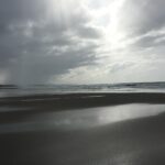 Simone Kessell Instagram - One year ago today on the most perfect beach in the world. #parkiri #Aotearoa #newzealand ♥️♥️ Pakiri, New Zealand