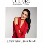 Simone Kessell Instagram - Thanks @elleusa ❣️this interview was therapy in itself! 📸 @jbookallil styling by @jdos___ @42west and flawless makeup by the beautiful @lindajefferyesmakeup @yellowjackets #elle #lottie