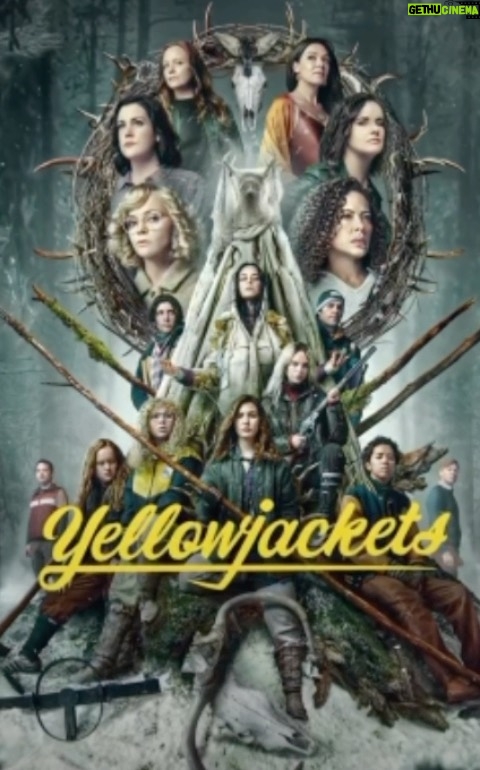 Simone Kessell Instagram - @yellowjackets Ep 1 is now streaming on @showtime @paramountplusau - I get upstaged by a penis so it’s worth watching. Enjoy!