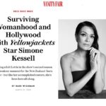 Simone Kessell Instagram - Thank you #VanityFair for the story & the support of #yellowjackets to say I’m incredibly proud of this cast is an understatement! @jbookallil 📸You are magic @jdos___ for the brilliant styling @lindajefferyesmakeup for making me look so pretty. @vanityfair @showtime @yellowjackets @buchwaldtalent @42west @suebarnettandassociates 💛🐝 @ozwolf 🙏🏽 https://www.vanityfair.com/hollywood/2023/03/yellowjackets-simone-kessell-lottie-interview