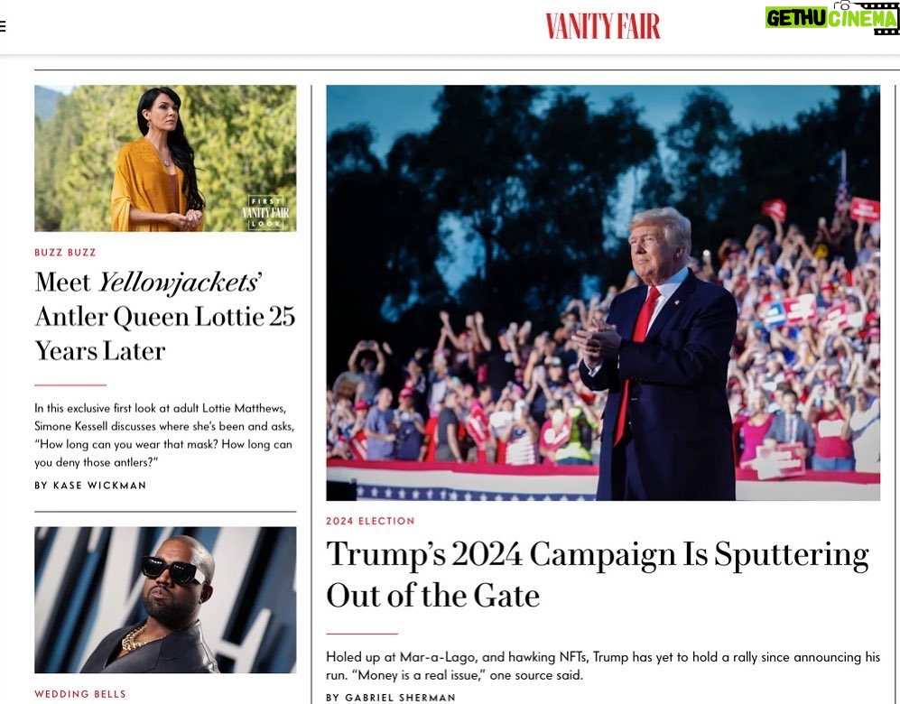 Simone Kessell Instagram - Interesting company to keep 😂🤪#yellowjackets @shoyellowjackets @vanityfair