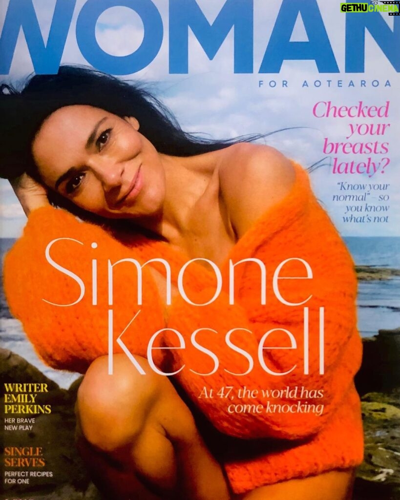 Simone Kessell Instagram - Kia’ora 🧡@womanmagnz #Aotearoa A huge thanks to the Uber talented @lucyedmondsart for styling and photography 📸 You are magical in everything you do. 🤍A special shout out to @kateandy 🙏🏽 for assisting and being my wing woman @troysbrennan for hair 🖤you know I love you. @tsb_____ Clovelly Beach