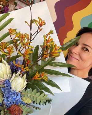 Simone Kessell Instagram - It’s been a hot minute insta 🌈Just needed a social snap out for personal reasons❣️Thank you for my beautiful flowers big sister, because hey why not! Just a little Kia’ora and gratitude 🙏🏽 post!