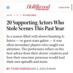 Simone Kessell Instagram – Photo courtesy of my 10 year old in our hallway! Thanks @hollywoodreporter for including me with some of my fav actors. What cool company to keep 🙏🏽 @yellowjackets @showtime @42west @juliaxbuchwald