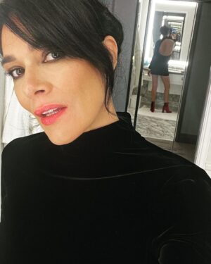 Simone Kessell Instagram - For Your Consideration 🖤 @katrinakleinmakeup @clarissanya thank you both ❣️@yellowjackets @ysl @showtime