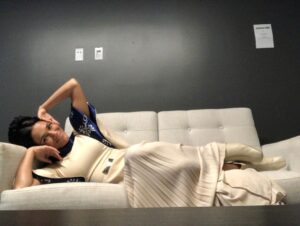 Simone Kessell Instagram - May the 4th be with you ✨and with all our brilliant writers who are striking! I support you ✊🏽 We are nothing without them. ( It is currently the 4th in Australia) and I just found these little dressing room moments of #brehaorgana #starwarsday #obiwankenobi ⚡️