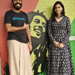 Siri Ravikumar Instagram - Mirchi, always a special place. My first love, my home ❤️ Thank you forever and always! @mirchi_kannada ! . Wearing this beautiful dress by @yubikastudio pretty jewelry styled by @saritha.reddy19 ❤️