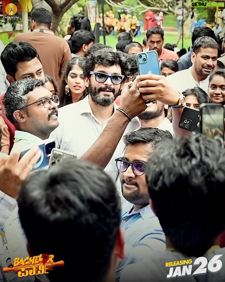 Siri Ravikumar - 4.3K Likes - From breaking the code to breaking into laughter.. ‘Bachelor Party’ crew hacks their way into Capgemini’s heart ☺️♥️
ಈ ಸಲ ಪಾರ್ಟಿ ಜೋರು!
#BachelorPartyOnJan26 #Jan26NotADryDay
#BachelorParty @abhialone31 @rakshitshetty @diganthmanchale @loosemada_yogi #AcyuthKumar @siriiravikumar @balajimanoharofficial @acharakirk @shineshettyofficial @arvindskash @ullashydur @roobaruuu @abhishekabhim @arjunaramu @manjunath_naidu_ @432hzstudios @veeresh_shivamurthy @action_arjun @bhushanmaster_official @deekshithkumar93 @rajakrishnan_mr @remeshcp @shiv_taj @kattisourabh @sharathmallesh @sanjay.mys @sad.monkey__ @arjun_acharya10 @thatshettyboy
@paramvah_studios #Adventure #Comedy #Kannada #BachelorPartyMovie #ParamvahStudios