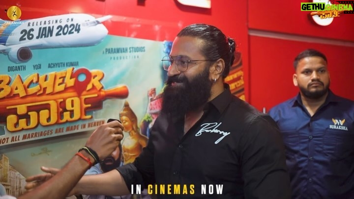 Siri Ravikumar - 21.8K Likes - Mangalore - You have turned our movie into a celebration! Thank you 😍
@rishabshettyofficial ♥️♥️♥️
#BachelorPartyInCinemas