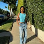 Skai Jackson Instagram - Got a thing for vintage Chanel 💙