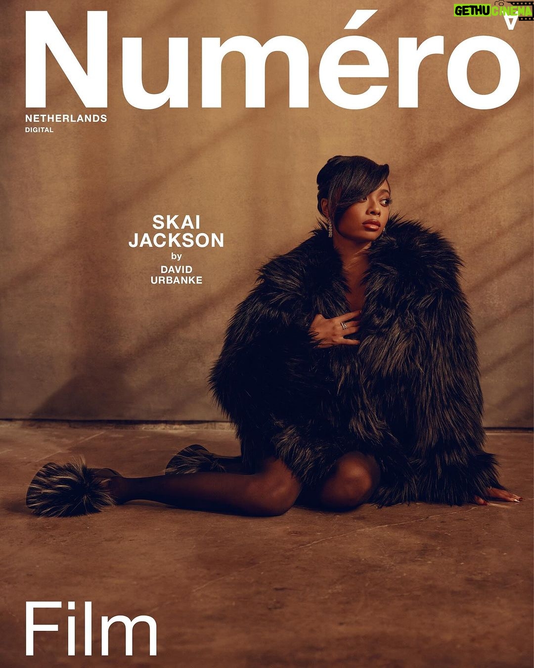 Skai Jackson Instagram - Thank you @numero_netherlands Photographer: David Urbanke @davidurbanke Stylist: Shelby Barbour @xoxoshelllby Makeup: Brandy Allen @brandyallen Hair: Ashanti @viphair_ashanti Hair assistant: Adrianna Profit @adriprofit Photography assistant: Ervin Hadani @ervinhadani Editor: Timi Letonja @timiletonja Editorial director & interview: Jana Letonja @janaletonja Cover design: Arthur Roeloffzen @arthurroeloffzen