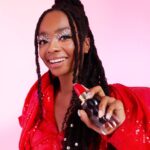 Skai Jackson Instagram - @cacharelparfums 💄 ♥️ #Cacharel CacharelParfums #Fragrance #Perfume #YesIAm Happy Saturday