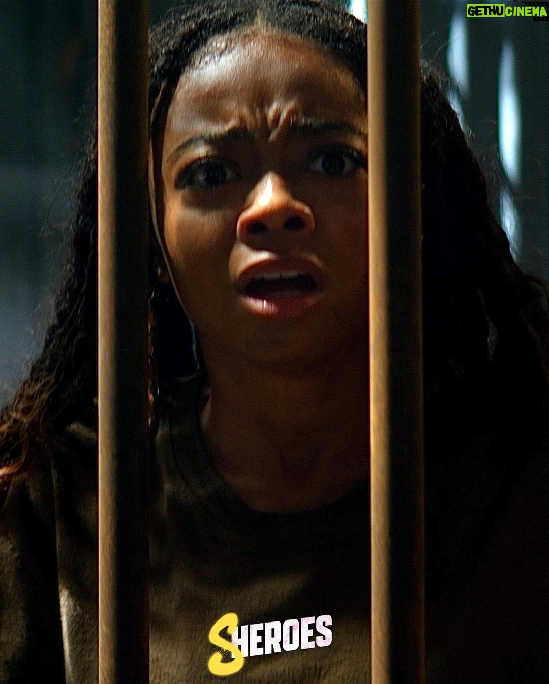 Skai Jackson Instagram - Getting kidnapped wasn’t on the itinerary… 👀 Watch Skai Jackson as DAISY in #SheroesMovie. On Digital June 23. Pre-order now, link in bio.