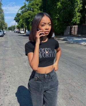 Skai Jackson Instagram - whats ya name B.O.B so they calling you bob ✂️