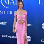 Skai Jackson Instagram - Disney’s The Little Mermaid premiere 💖 @theofficialpandora #TheLittleMermaid #disneyxpandora #pandorapartner #STYLEDbyMonicaRose