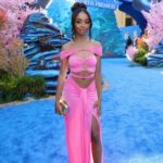 Skai Jackson Instagram - Disney’s The Little Mermaid premiere 💖 @theofficialpandora #TheLittleMermaid #disneyxpandora #pandorapartner #STYLEDbyMonicaRose