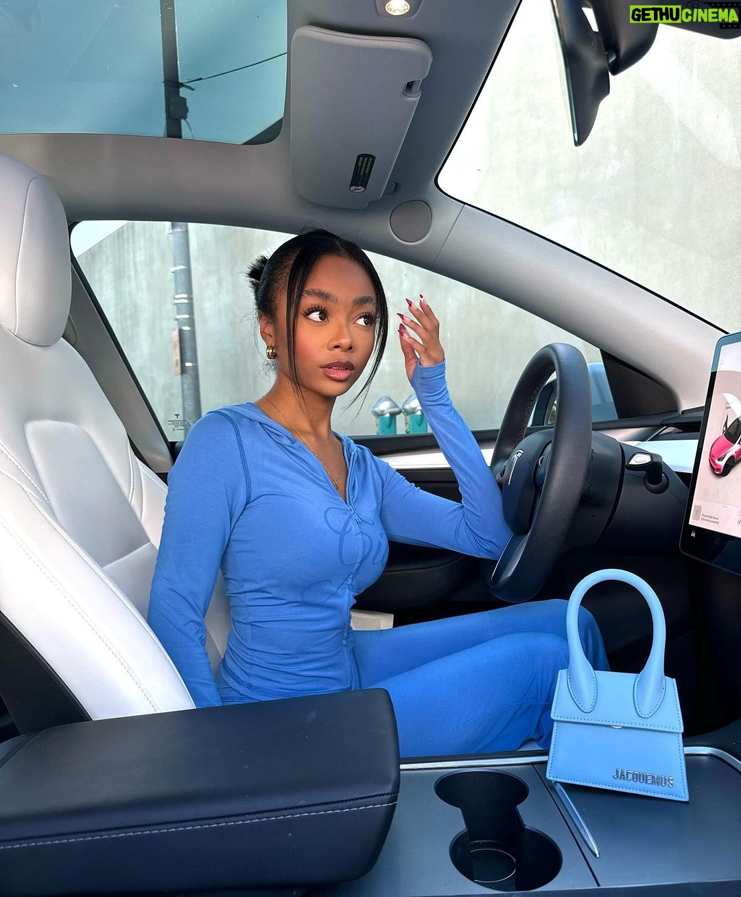Skai Jackson Instagram - Happy Sunday 🩵 Beverly Hills, California