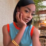 Skai Jackson Instagram - Got a thing for vintage Chanel 💙