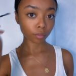 Skai Jackson Instagram - a lil grwm using July's @boxycharm box ❤️ the products were worth $350 but the whole box only cost $39.99 💸 #boxycharm #ad