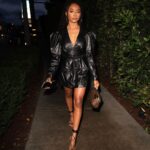 Skai Jackson Instagram - nocturnal 🖤 #STYLEDbyMonicaRose 📸 @shotbynyp Ceccioni's