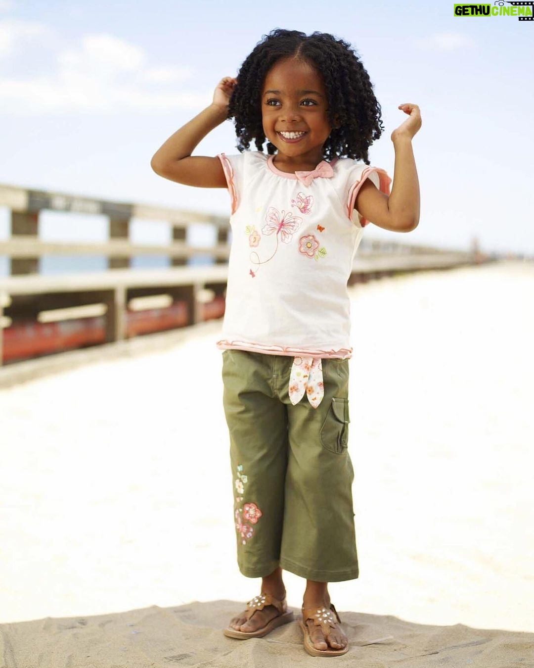 Skai Jackson Instagram - #tbt / #fbf - 4 years old
