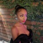 Skai Jackson Instagram - Had a fabulous time at @marsaimartin 18th birthday party! 🖤 #STYLEDbyMonicaRose