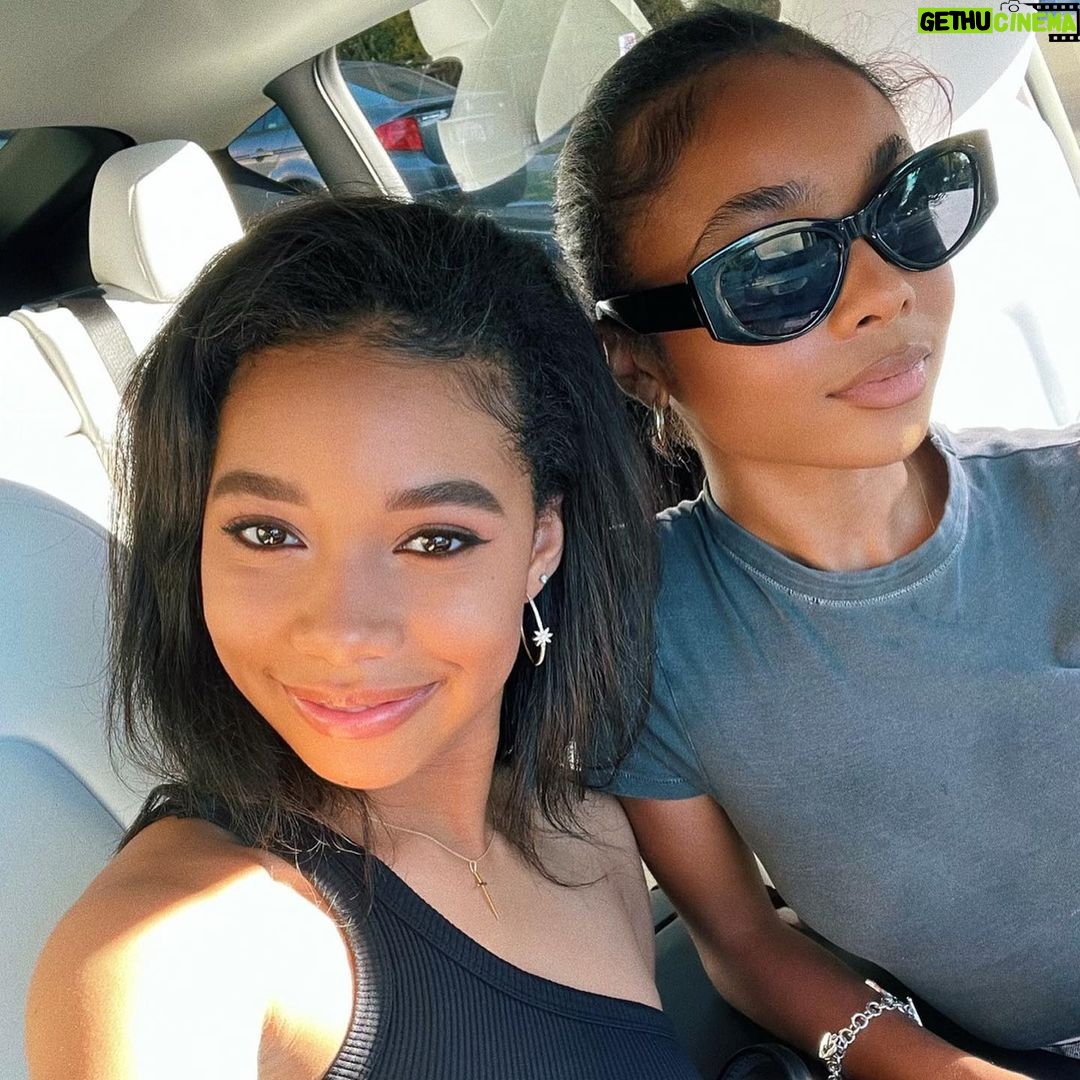 Skai Jackson Instagram - Happy to see Pooh 😎 Glendale, California