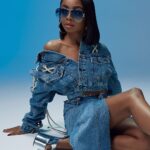 Skai Jackson Instagram - I’ve been dying to tell y'all that my Skai Jackson x Dime collab drops on 09.21.23! 💙 Save the date to shop my fierce new Skyami & 917 shades! pro tip: sign up now to get early access to the entire collection! (link in bio) @dimeoptics
