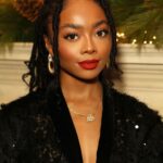 Skai Jackson Instagram - Thank you @mirandakerr & @koraorganics for having me 🖤 #StyledByMonicaRose 🌹