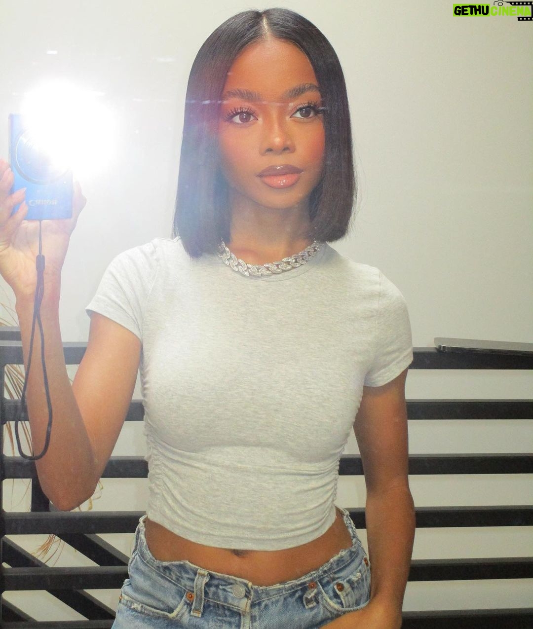 Skai Jackson Instagram - Updated makeup routine coming soon to my YouTube channel! Link in bioš¤