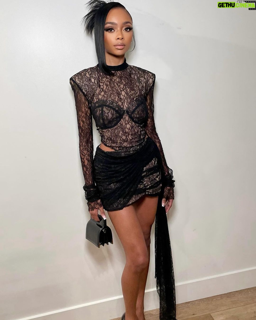 Skai Jackson Instagram - #GRAMMYsNextGen Party 🖤 Beverly Hills, California