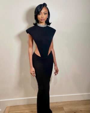 Skai Jackson Instagram - Last night w/ @warnermusic 🖤

#STYLEDbyMonicaRose