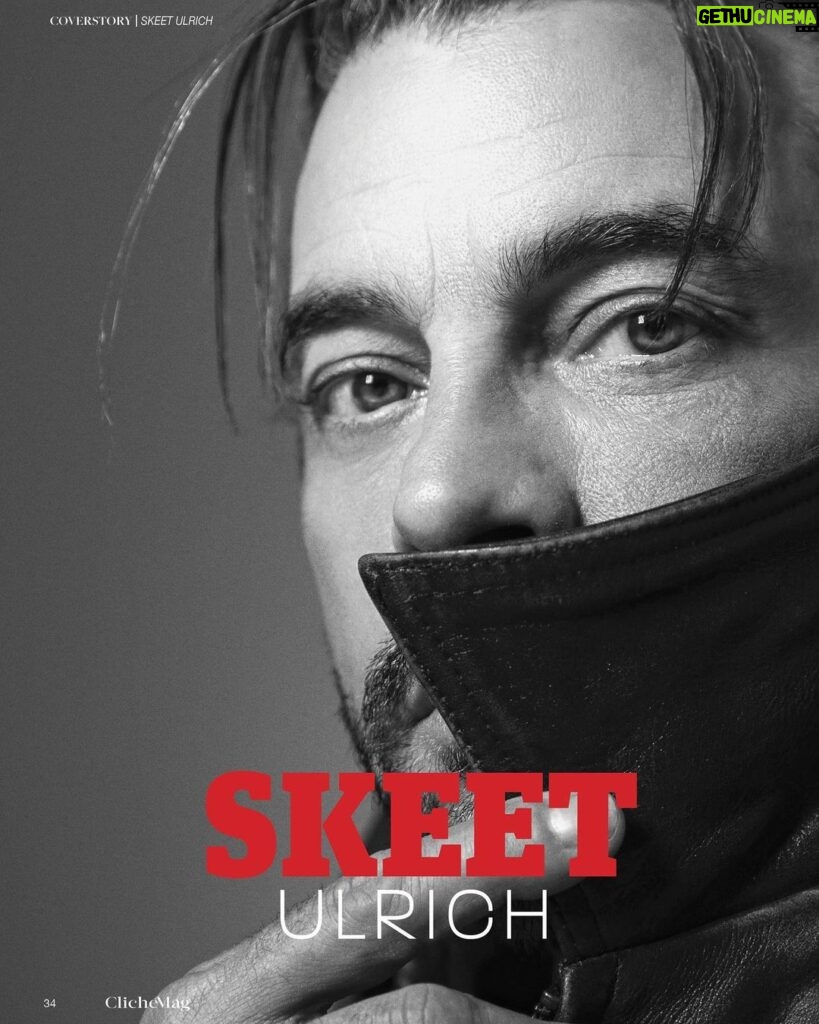 Skeet Ulrich Instagram - Coming soon!! Thank you to everyone @clichemag for your love and care ❤️