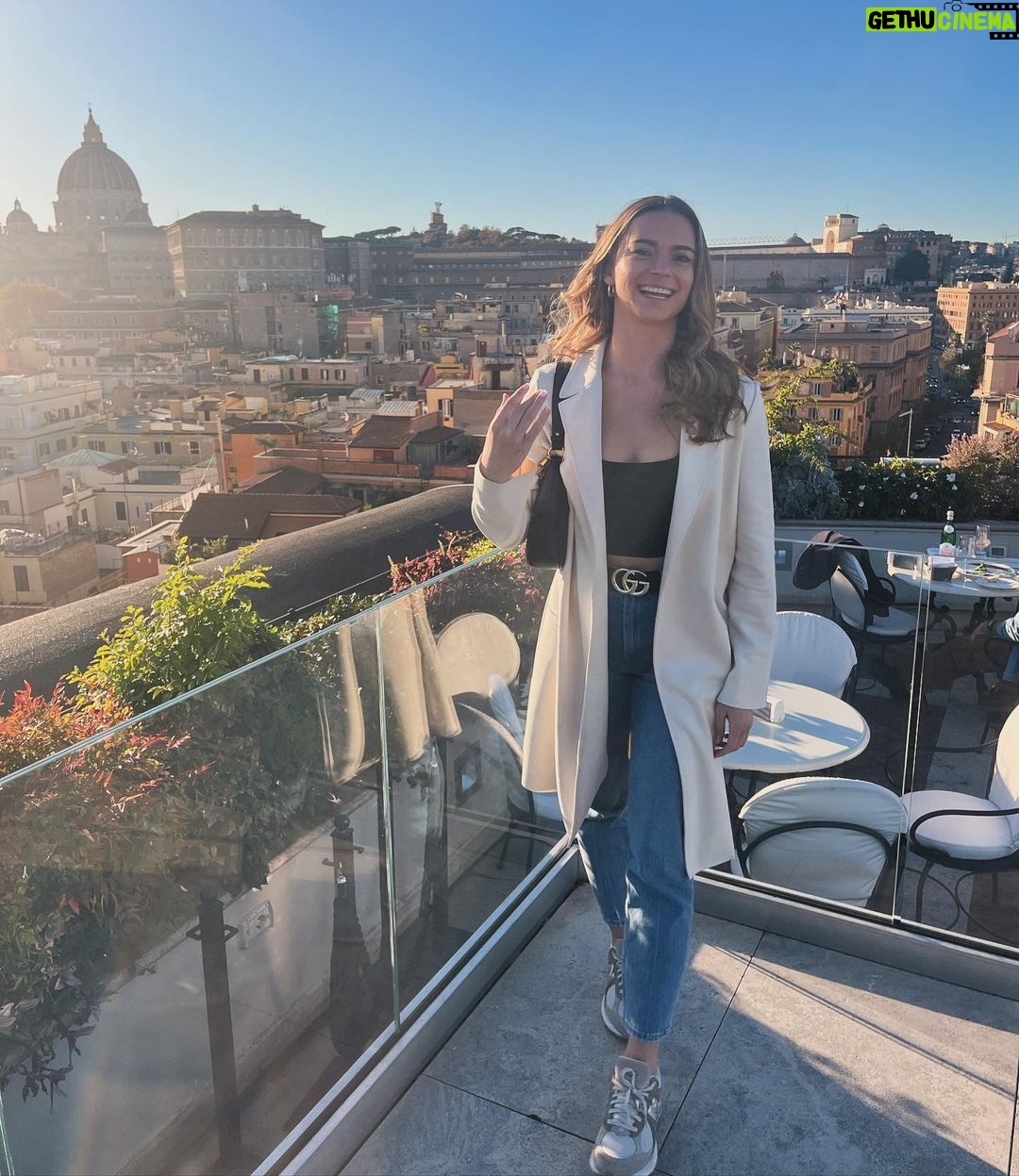 Skye Nicolson Instagram - Last evening in Rome 🥹🤍 Rome, Italy